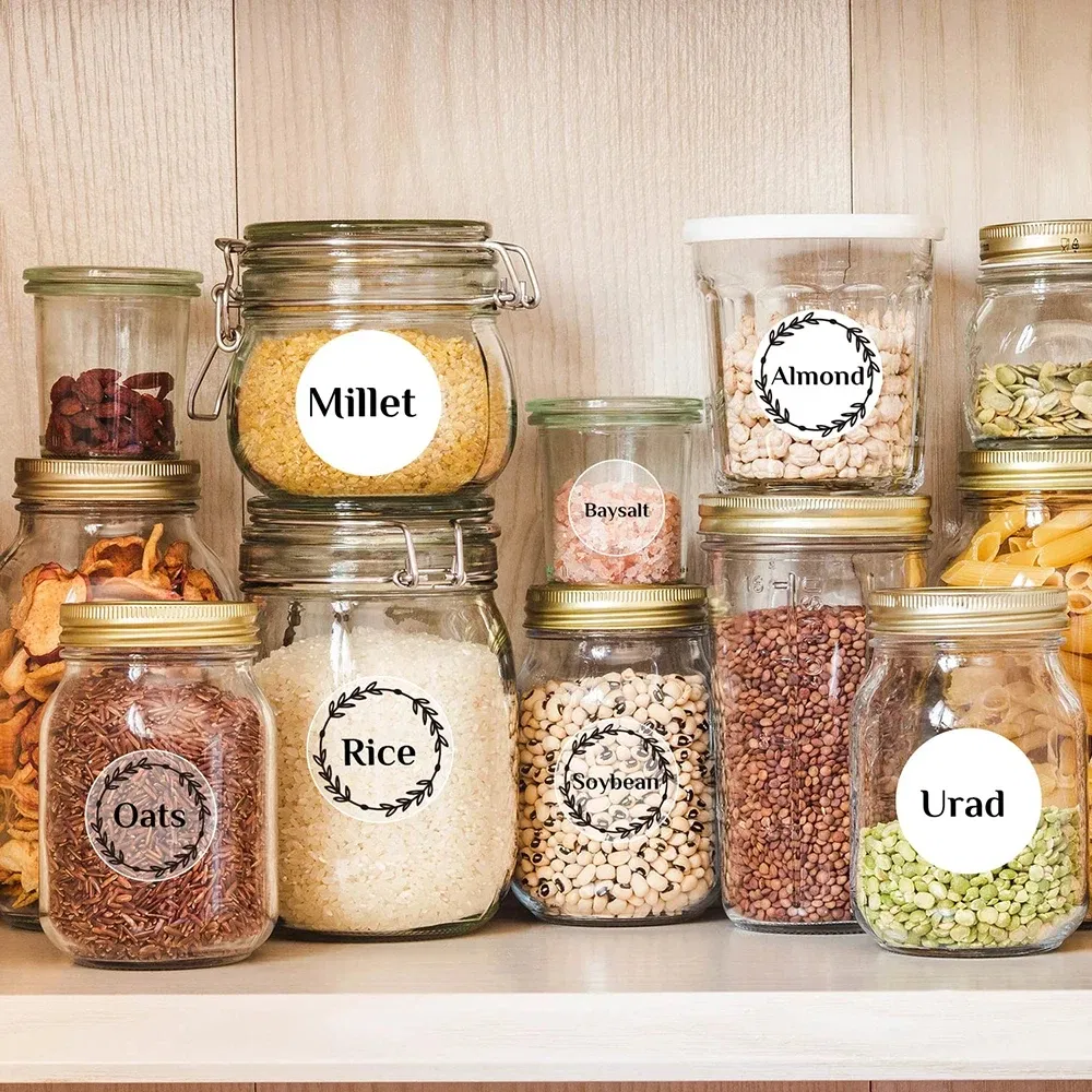 color: Blue - Niimbot Round Color Label Sticker Self-adhesive Waterproof Thermal Sticker Label for B1/B21/B3S Label NIIMBOT