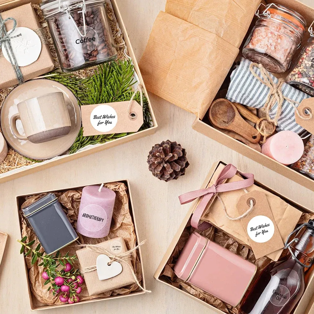 color: Blue - Niimbot Round Color Label Sticker Self-adhesive Waterproof Thermal Sticker Label for B1/B21/B3S Label NIIMBOT