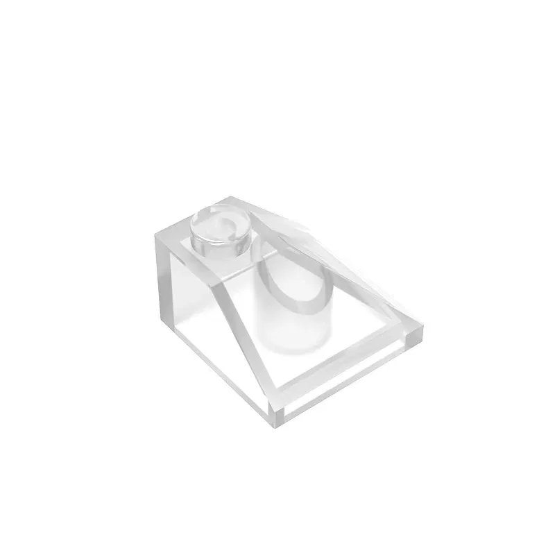 Color: Pink - Gobricks GDS-621 CORNER BRICK 2X2/45 OUTSIDE compatible with lego 3045 children's toys Assembles Building Blocks