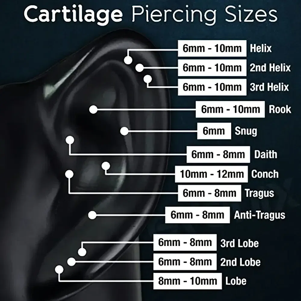 Metal color: Titanium Plated, Main Stone Color: green - 16g 1.2mm Coated Crystal Steel Ear Stud Tragus Helix Cartilage 3/4/5mm CZ Ball 6/8/10/12/14mm Bar Barbell Piercing