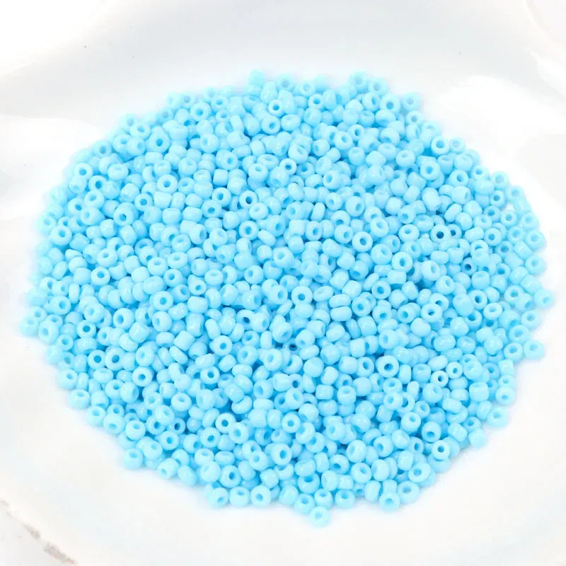 Color: Orange, Item Diameter: 4mm - 150-1000pcs 2/3/4mm Charm Czech Glass Seed Beads DIY Bracelet Necklace Beads For Jewelry Making DIY Earring Necklace