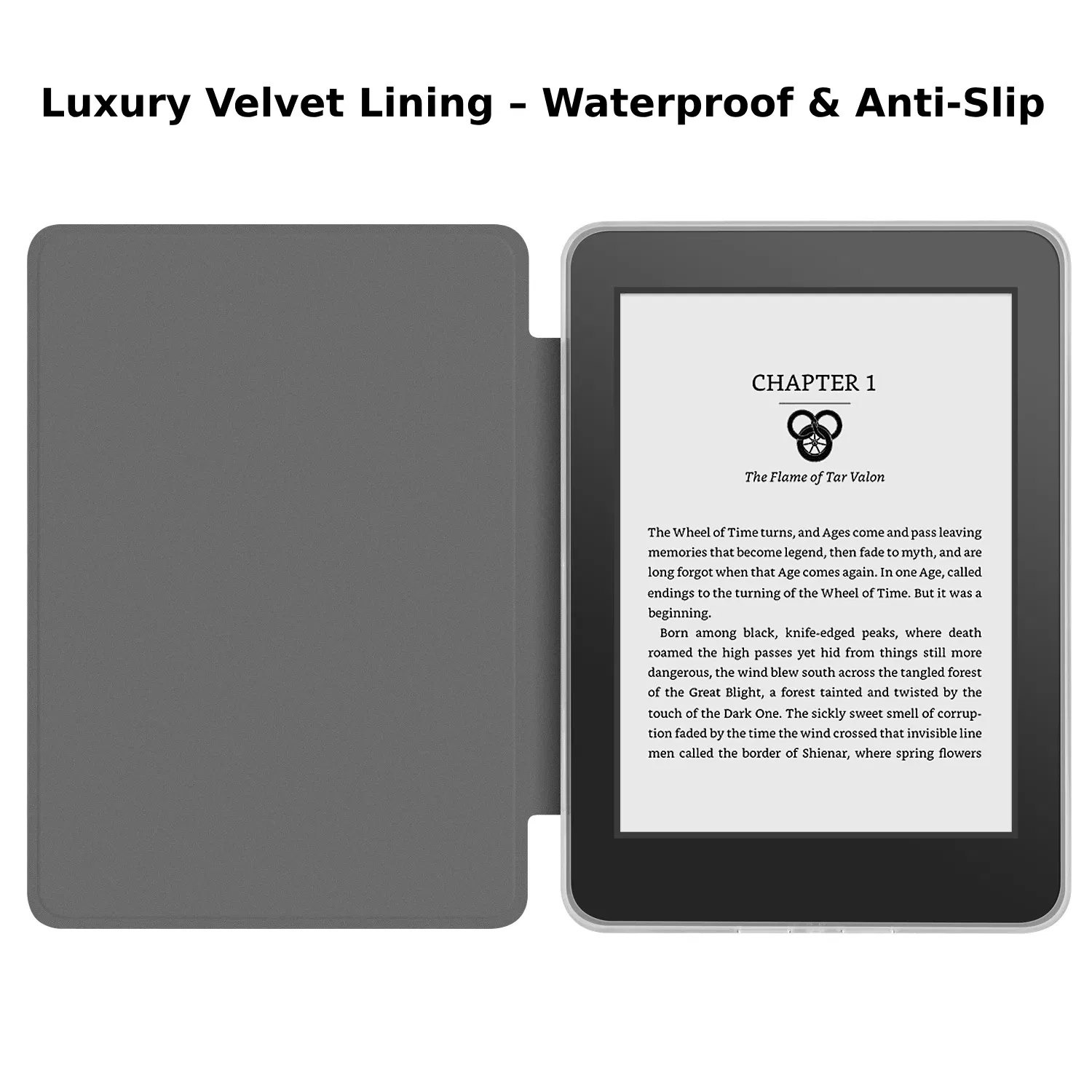 For Kindle Paperwhite 10th Gen Case 6'' 2018 PQ94WIF 360?° Rotatable 2-in-1 Magnetic Detachable Acrylic Case Stand Kindle Funda