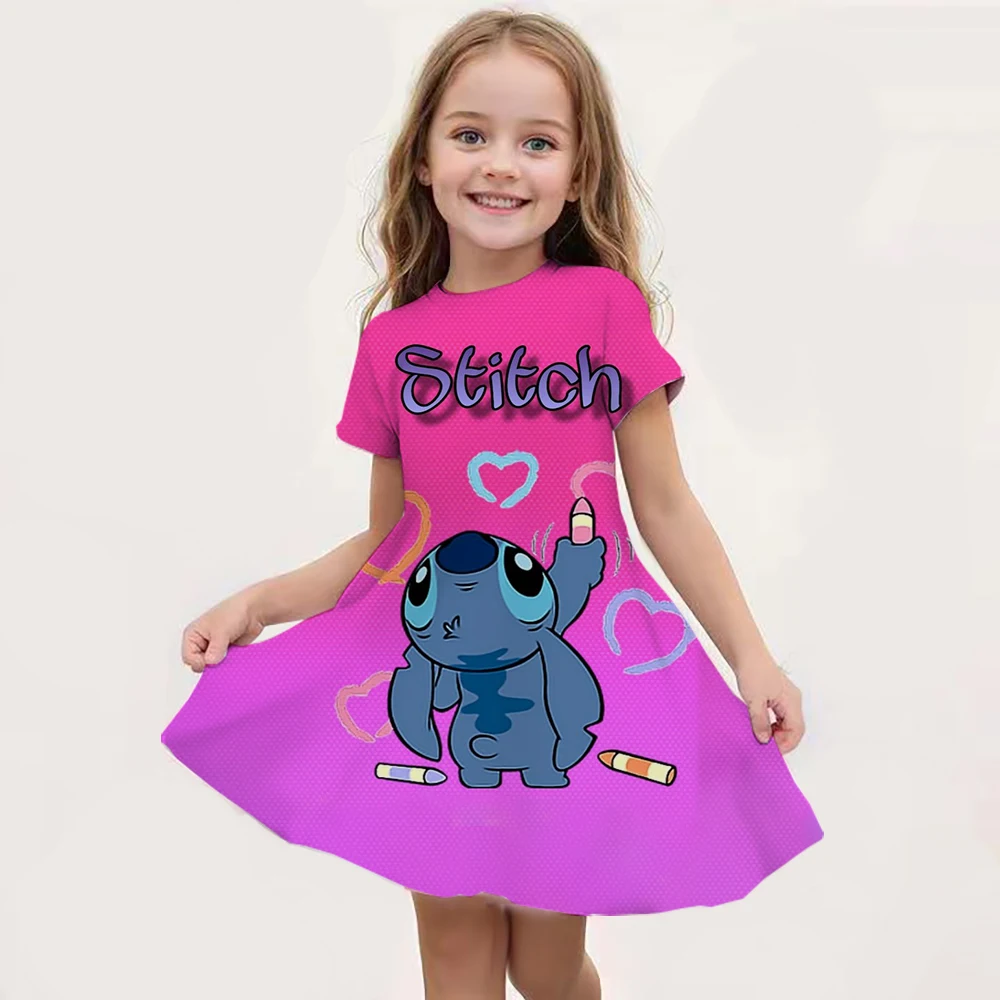 Color: Army Green, Ships From: CHINA, Kid Size: 6 - Hot Sale Kids Girl Cosplay Snow Queen Top Disney Lilo & Stitch Princess Dress for 2-14 Years Girls Birthday Party Dresses
