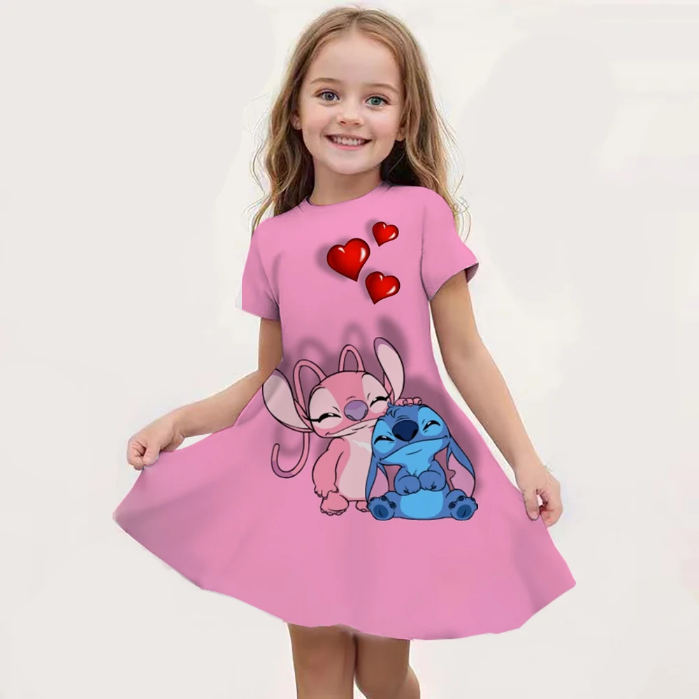 Color: Army Green, Ships From: CHINA, Kid Size: 6 - Hot Sale Kids Girl Cosplay Snow Queen Top Disney Lilo & Stitch Princess Dress for 2-14 Years Girls Birthday Party Dresses
