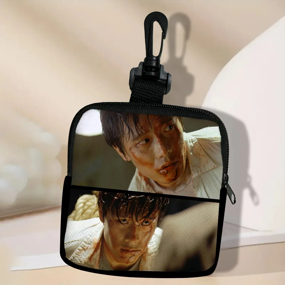 Color: PURPLE - Lee Byung Hun Women Coin Purse Card Key Mini Purses Pouch Small Zipper Coin Purse Card Holder Wallet Bag 3.3