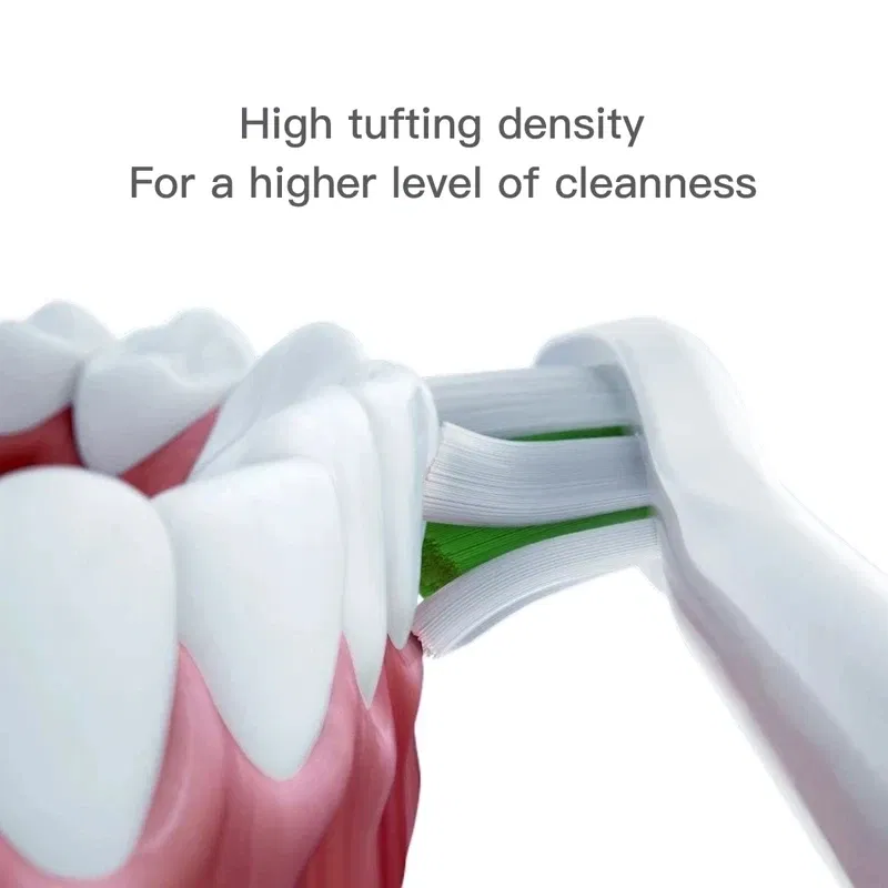 Color: Blue - Replacement Brush Head For Xiaomi Electric Sonic Toothbrush Soocas X5 X3 X1 X3U SOOCARE Soft Dupont Bristle Replaceable Heads