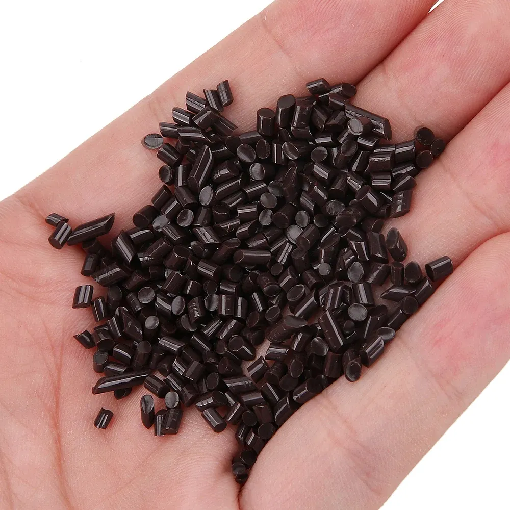 Color: Clear - Hot Sale 100% Italian Keratin Glue for Hair Extension 500g Italy Keratin Glue Beads Black Color Italian Keratin Glue in Grain