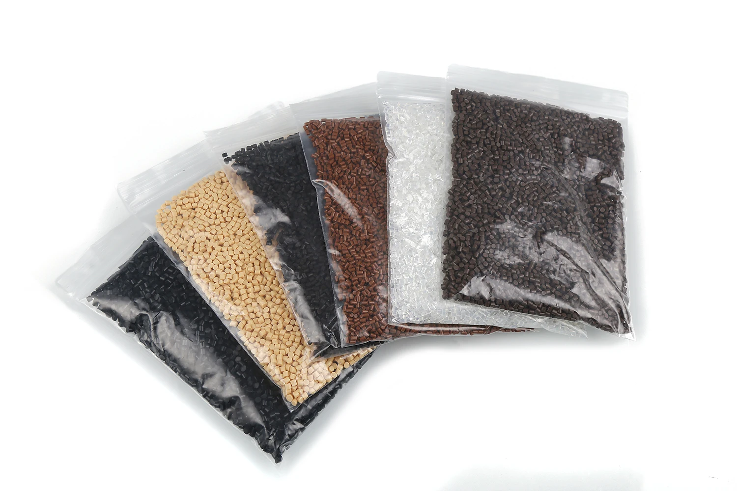 Color: Clear - Hot Sale 100% Italian Keratin Glue for Hair Extension 500g Italy Keratin Glue Beads Black Color Italian Keratin Glue in Grain