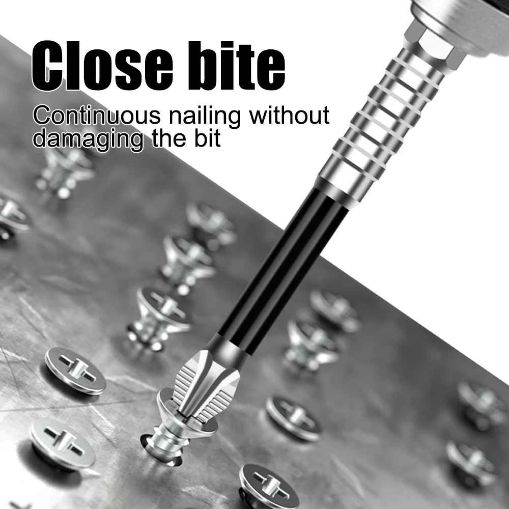 Color: army green - K5 Non-slip High Hardness Bit S2 Strong Magnetic 5A Black Non-slip Cross Head Electric Drill Electric Screwdriver Bit