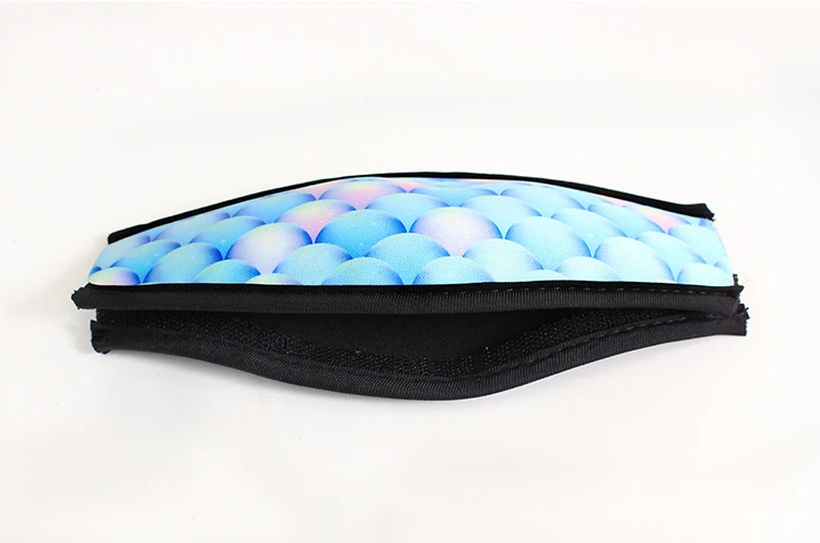 Color: Gold, Bundle: Bundle 1 - Double-layer back head mask hair care belt snorkeling mask belt commonly used hair care strap diving mask protective sleeve mask