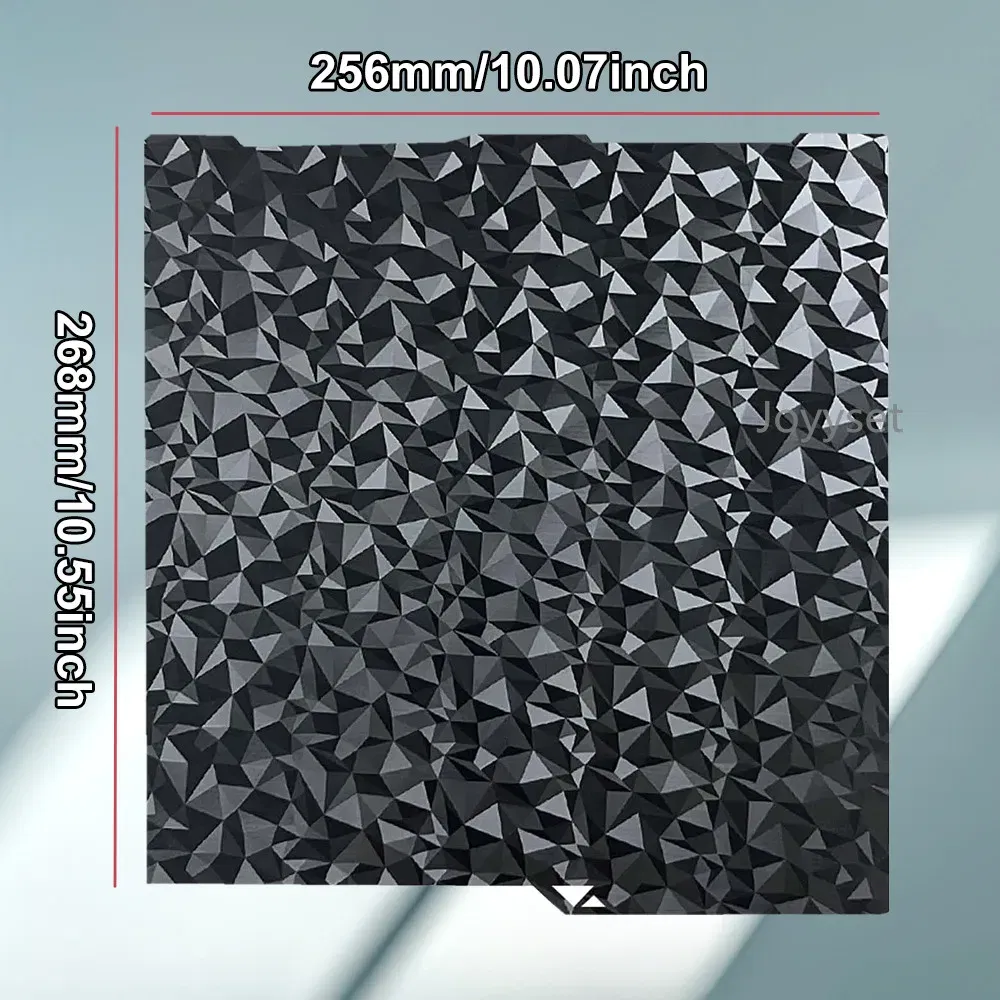 Color: Blue, Size: 2.2mm - Kobra 3 PEI Sheet for Anycubic Kobra 3 Combo Build Plate 256x268mm Double Side Printing Spring Steel Sheet 3D Printer Parts Bed