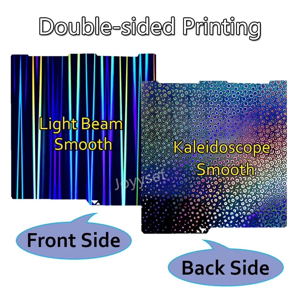 Color: Blue, Size: 2.2mm - Kobra 3 PEI Sheet for Anycubic Kobra 3 Combo Build Plate 256x268mm Double Side Printing Spring Steel Sheet 3D Printer Parts Bed