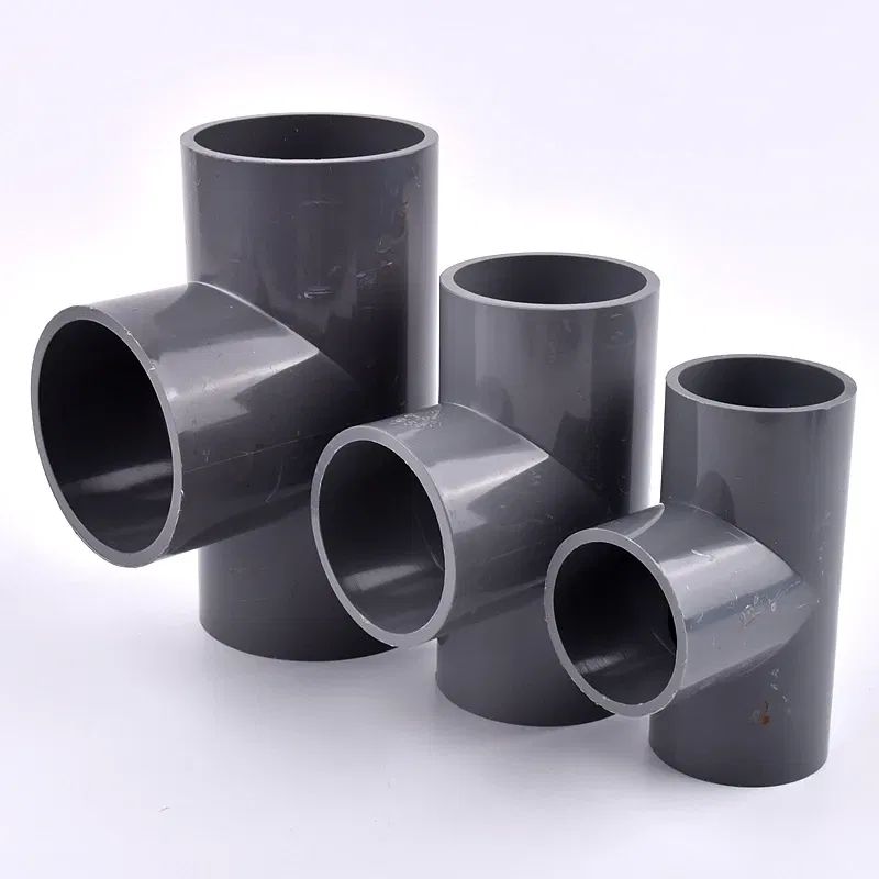 Color: Silver, Diameter: 1/4'' - 2~20pcs Inner Dia 20~63mm PVC Pipe Tee Connector Home Garden Irrigation Aquarium Fish Tank Tube Watering Adapter Fittings Joint