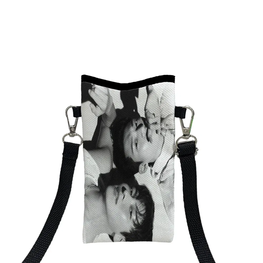 Color: Blue, Size: Extra Large - Ji Chang Wook Phone Bag Adjustable and Detachable Strap Designed for Women Crossbody Convertible ShoulderBag3.3