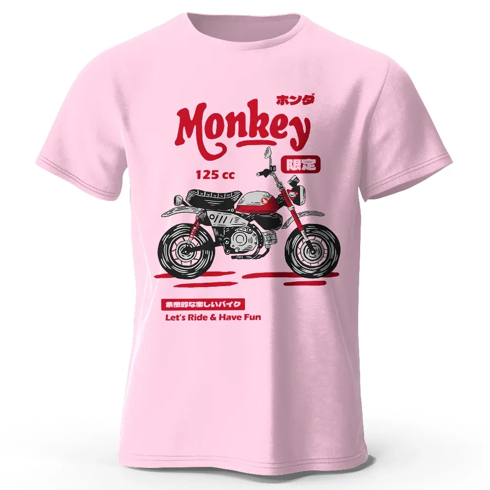 Color: SKY BLUE, Size: XXXL - Vintage Motorcycle Sketch T-Shirt 100% Cotton Hand Drawn Bike Graphic Tee for Men and Women Retro Biker Style