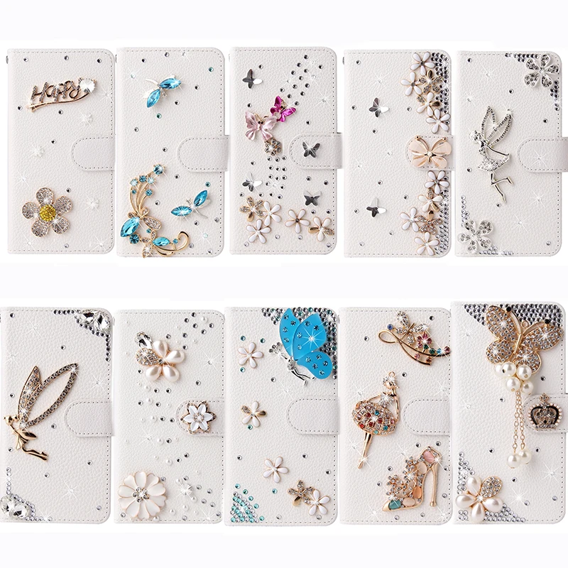 Color: Lemon yellow, Material: PE - Flip Glitter Case For Samsung Galaxy S25 Ultra S24 FE S23 S22 S21 S20 Plus A35 A55 A16 A14 A15 A34 A54 Leather Cover Case