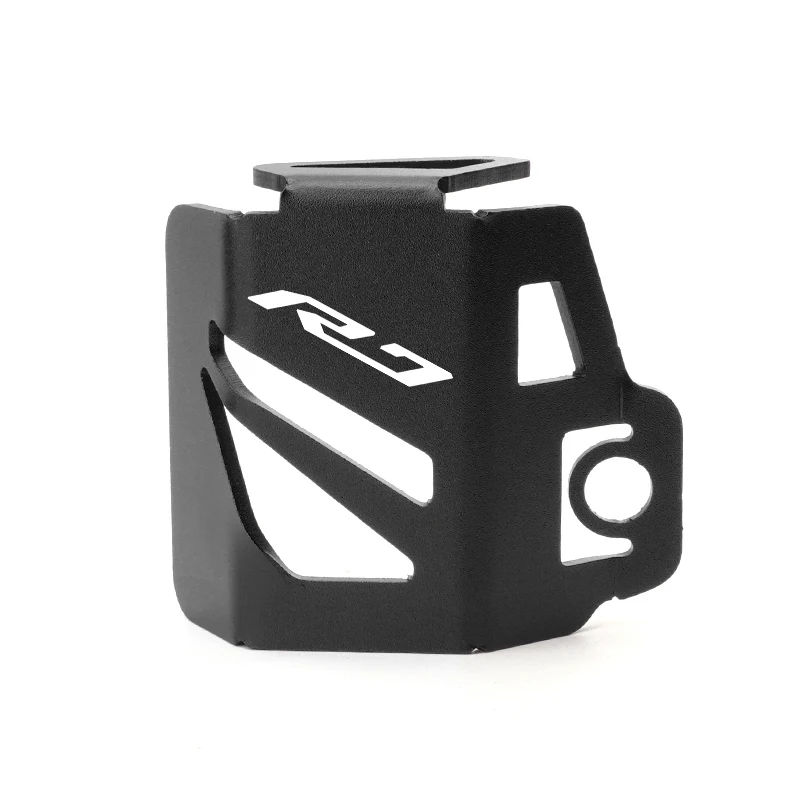 Color: Dark Grey - YZF-R7 Rear Brake Fluid Reservoir Guards For YAMAHA YZF R7 YZFR7 2021 - 2024 2023 Motorcycle Brake Cylinder Pump Cover Protector