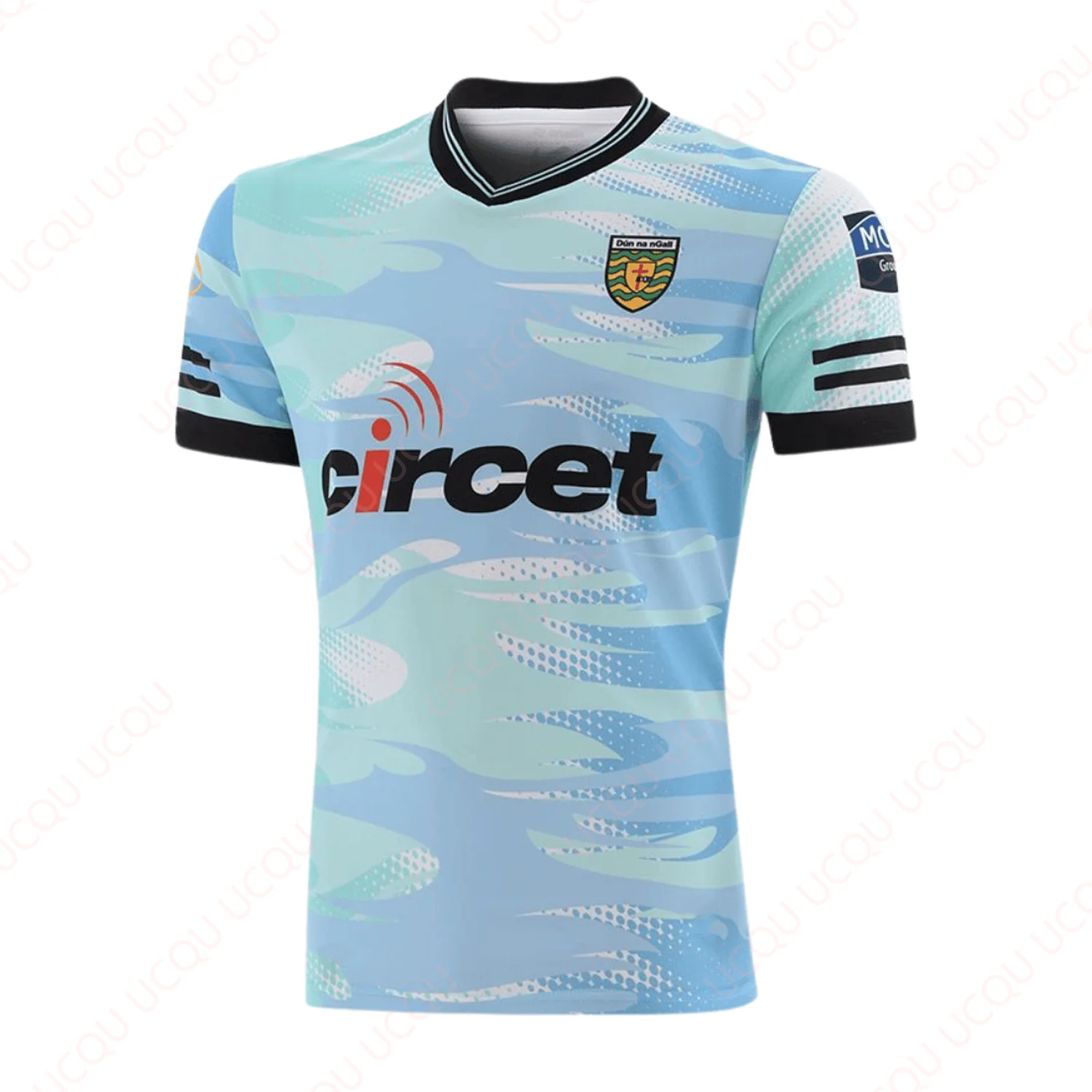 Color: Beige, Kid Size: 13 - Donegal 2025 Player Training Jersey Newest Outdoor Quick Dry Jersey Summer Classic Tee Adults Loose Exercise Jersey