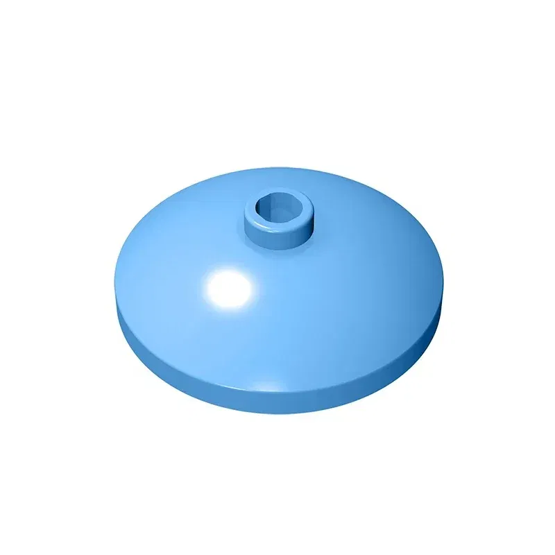 Color: Trans-red - Gobricks GDS-978 Dish 3 x 3 Inverted (Radar) compatible with lego 43898 35268  DIY Educational Building Blocks Technical