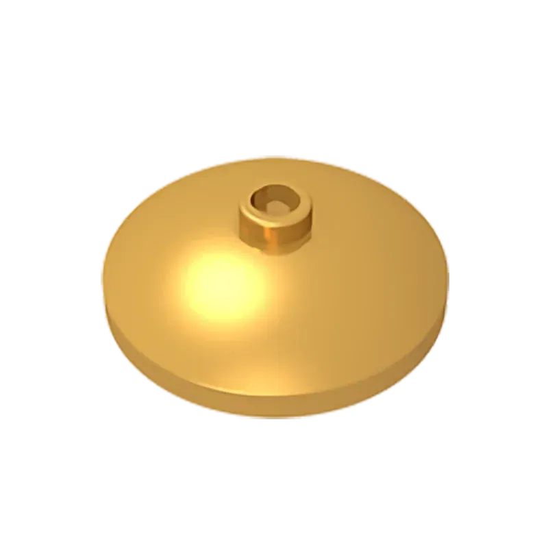 Color: Trans-red - Gobricks GDS-978 Dish 3 x 3 Inverted (Radar) compatible with lego 43898 35268  DIY Educational Building Blocks Technical