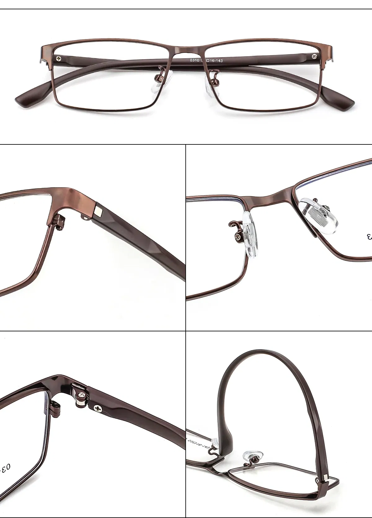 Frame Color: GRAY, Ships From: CHINA, Eye Prescription: +550 - New Finished Myopia Sun Photochromic Glasses Fashion Chameleon Gray Lens Metal Legs With Degrees Sunglasses -1 -1.5 -2.0 -2.5 -3