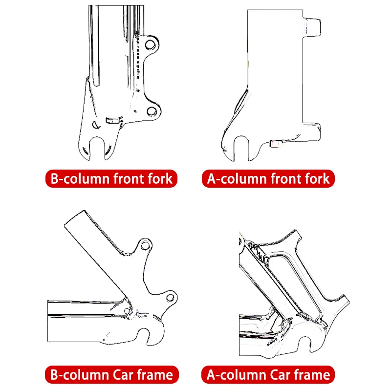 Color: WHITE - MTB Brake Disc Adapter Hydraulic Brakes Bracket IS PM Brake Caliper Disc Post Mount Adapter for 140 160 180 203mm Rotor