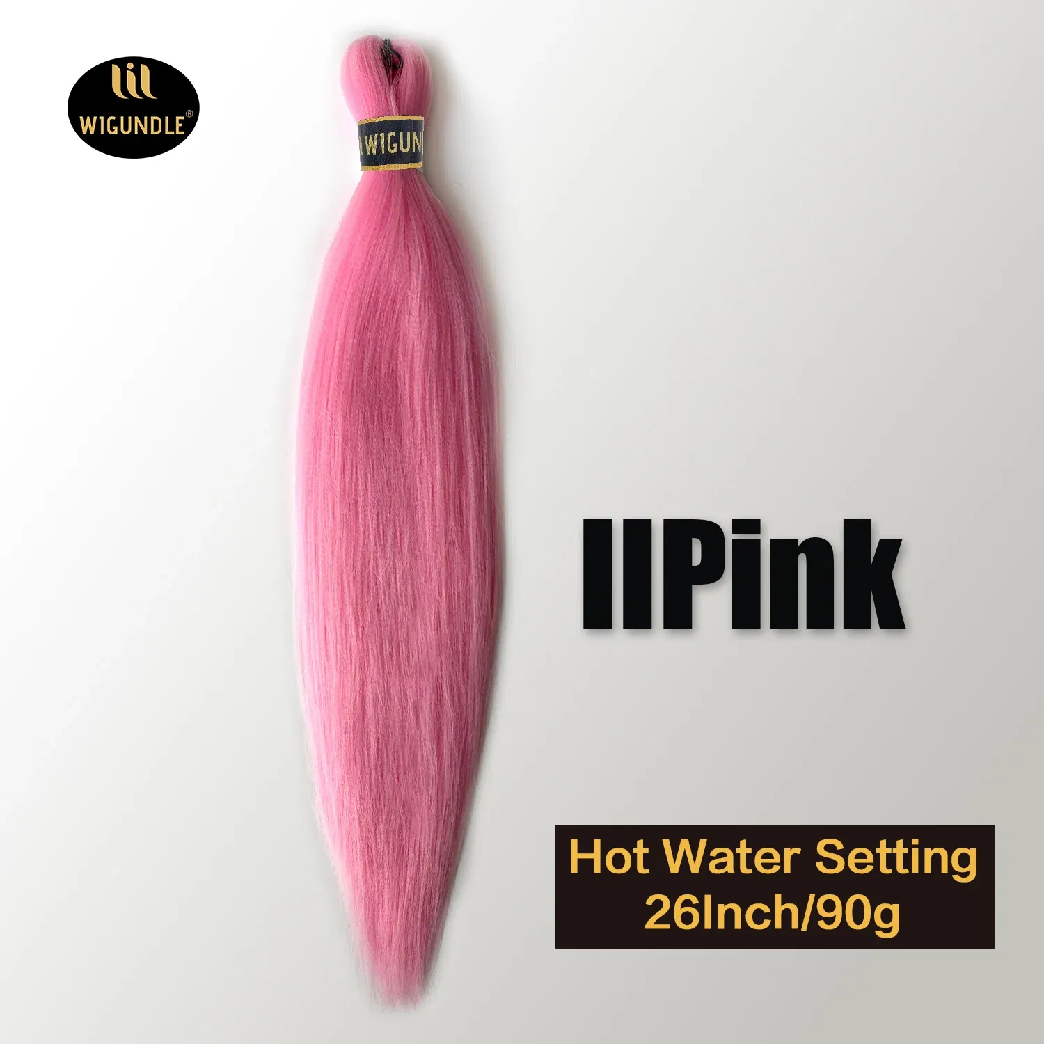 Color: #35, Stretched Length: 26inches, Bulk Buy: 1Pcs/Lot - Kanekalon 26inch Hot Water Set Pre Stretched Jumbo Braiding Hair Box Twist Braids Synthetic Hair Extensions For Women Soft Yaki