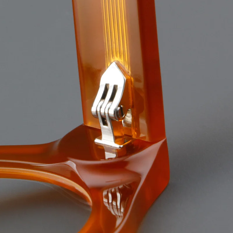 Frame Color: Red, Eye Prescription: +450 - VCKA Round Acetate Reading Glasses Frame Retro Men Prescription Anti-blue discolor Women Custom Optics Retro Eyewear +0.50to +10