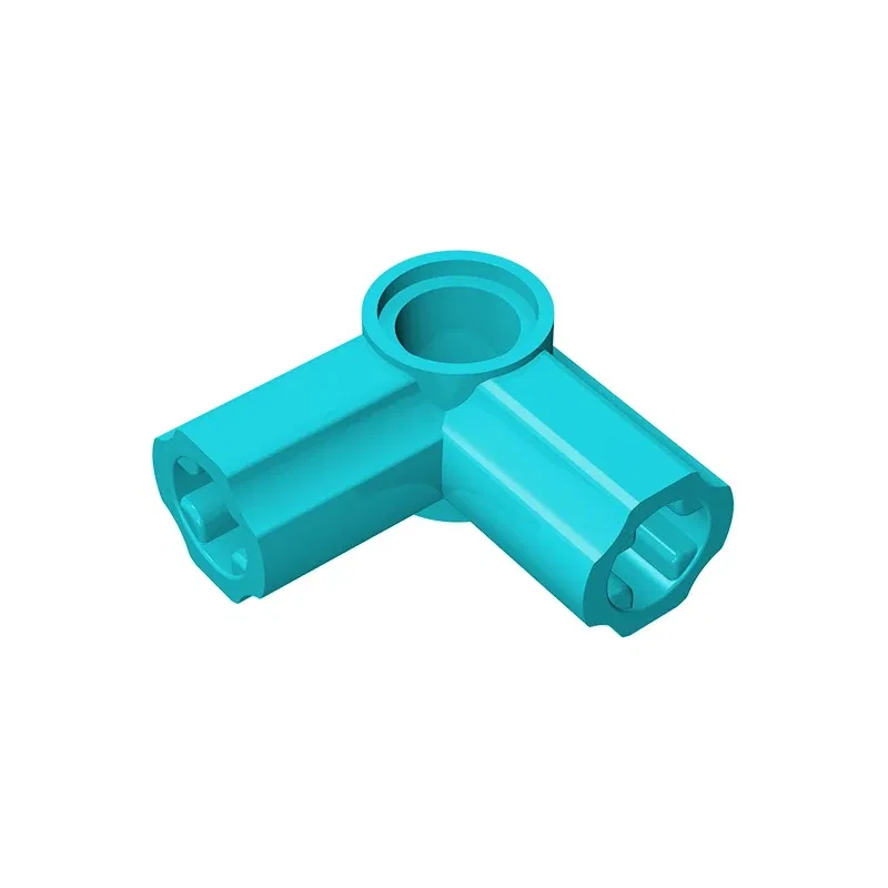 Color: VIOLET/?«?—?…° - Gobricks GDS-921 Technical, Axle and Pin Connector Angled #6 - 90 degrees compatible with lego 32014 pieces of children's DIY