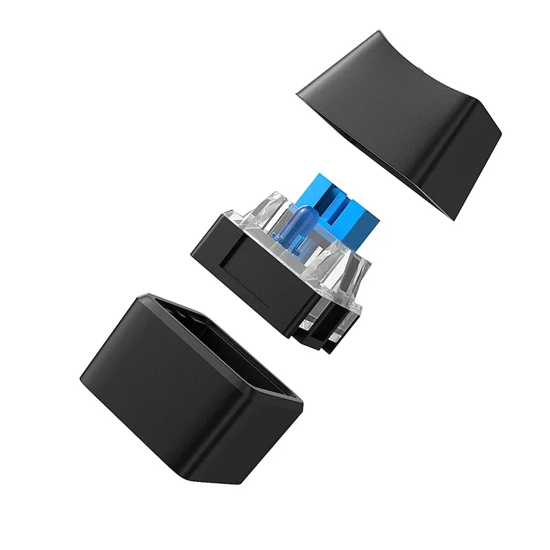 Color: Black - TEUCER 1.65/5/10m LED Lights Computer Desktop Switch PC Motherboard External Start Power Button Extension Cable for Home Office