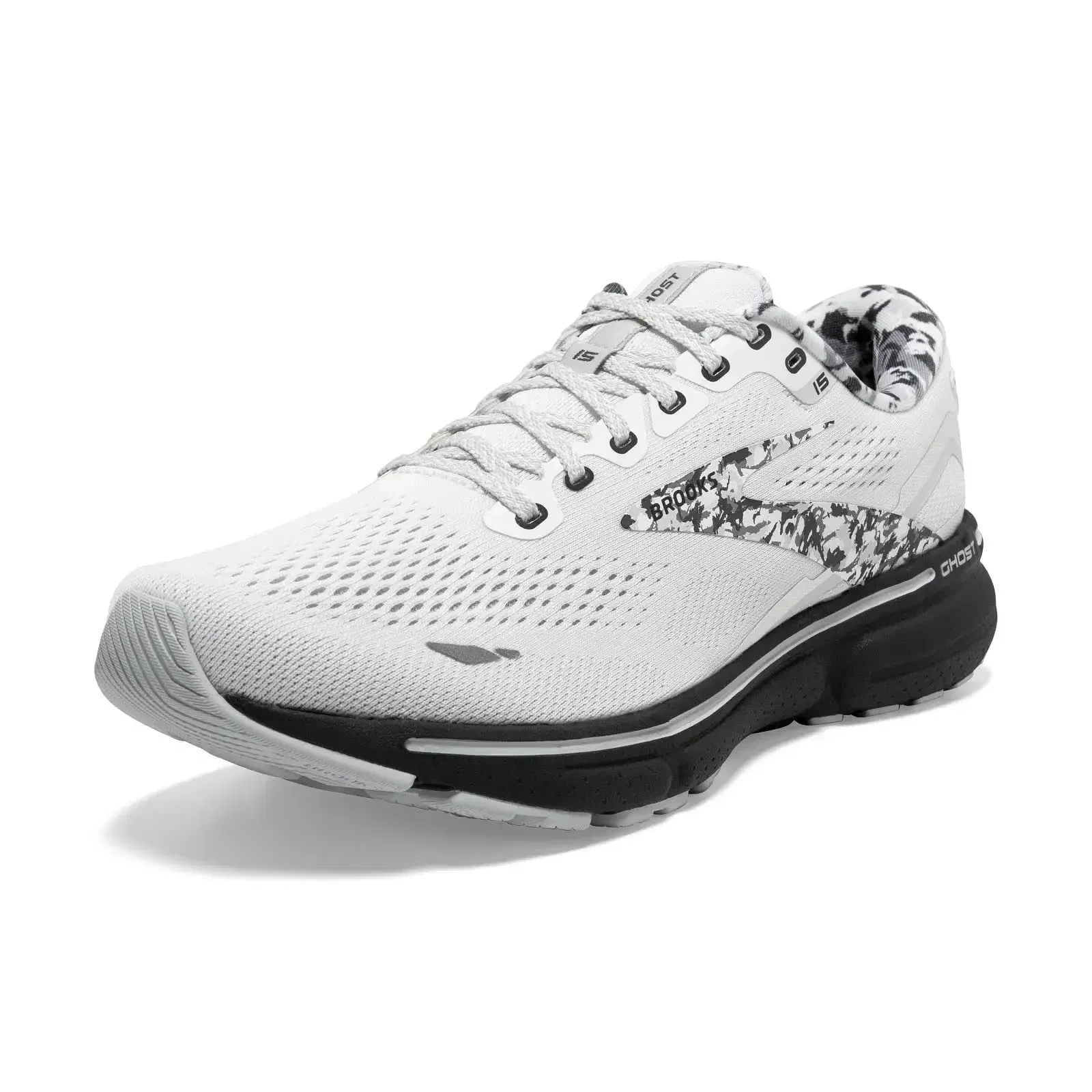 Color: GRAY, Shoe Size: 45 - Brooks Ghost 15 Neutral Running & Walking Shoe Men?™s & Women?™s Casual Sneakers Original