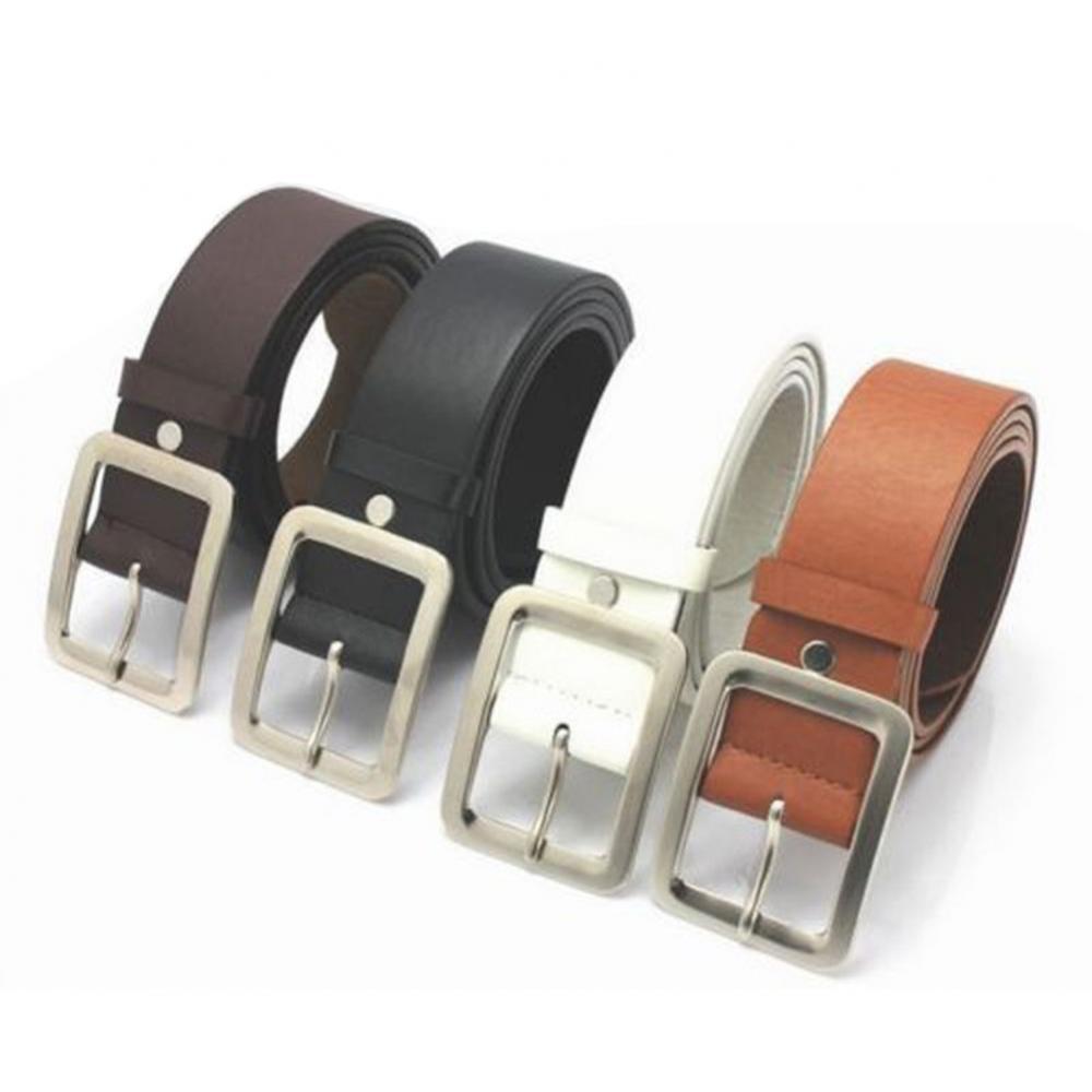 Color: black - Business Men Luxury Belt Casual Pin Buckle Waist Strap Faux Leather Belt Waistband Clothes Accessory р?µм?µнь му?¶ской