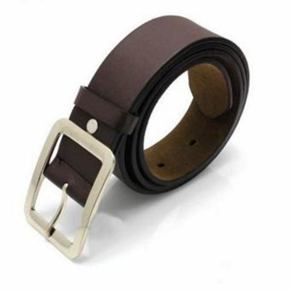 Color: black - Business Men Luxury Belt Casual Pin Buckle Waist Strap Faux Leather Belt Waistband Clothes Accessory р?µм?µнь му?¶ской