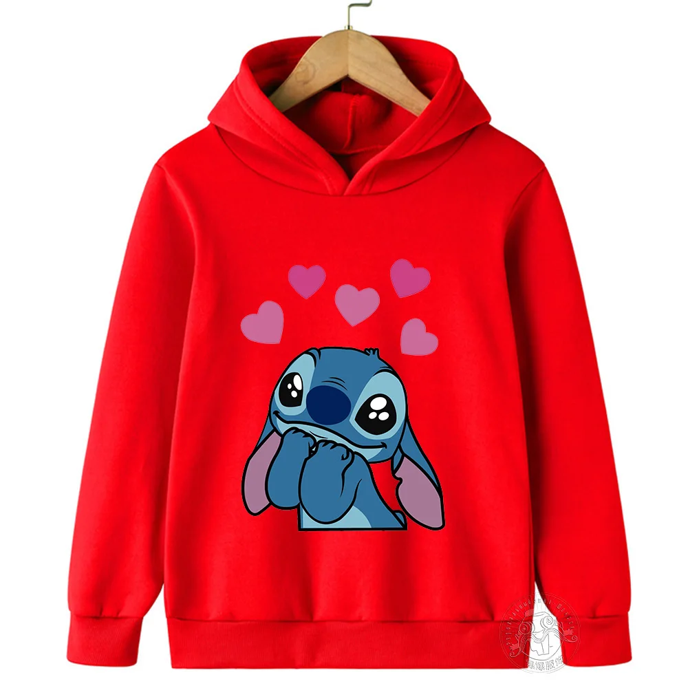Color: green, Kid Size: 4T - Autumn and winter cute cartoon hoodie trend fashion children boys and girls eye-catching wear multi-size optional new products