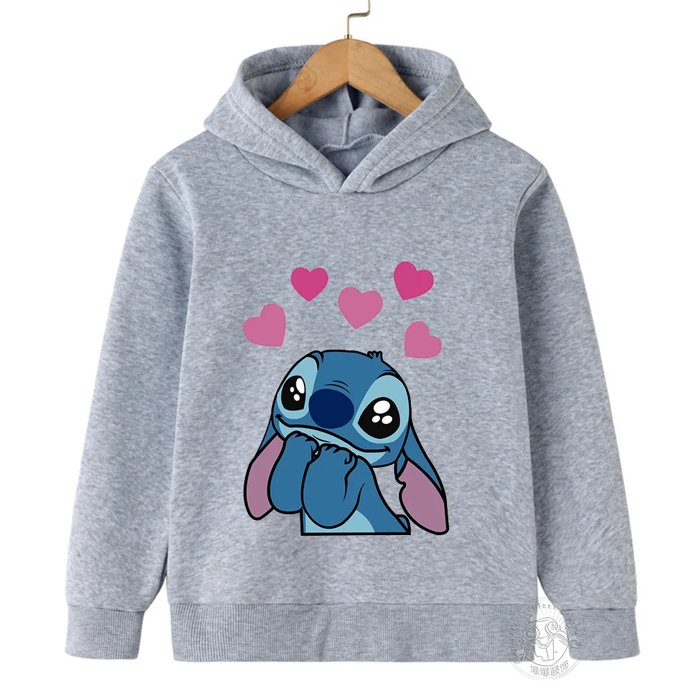 Color: green, Kid Size: 4T - Autumn and winter cute cartoon hoodie trend fashion children boys and girls eye-catching wear multi-size optional new products