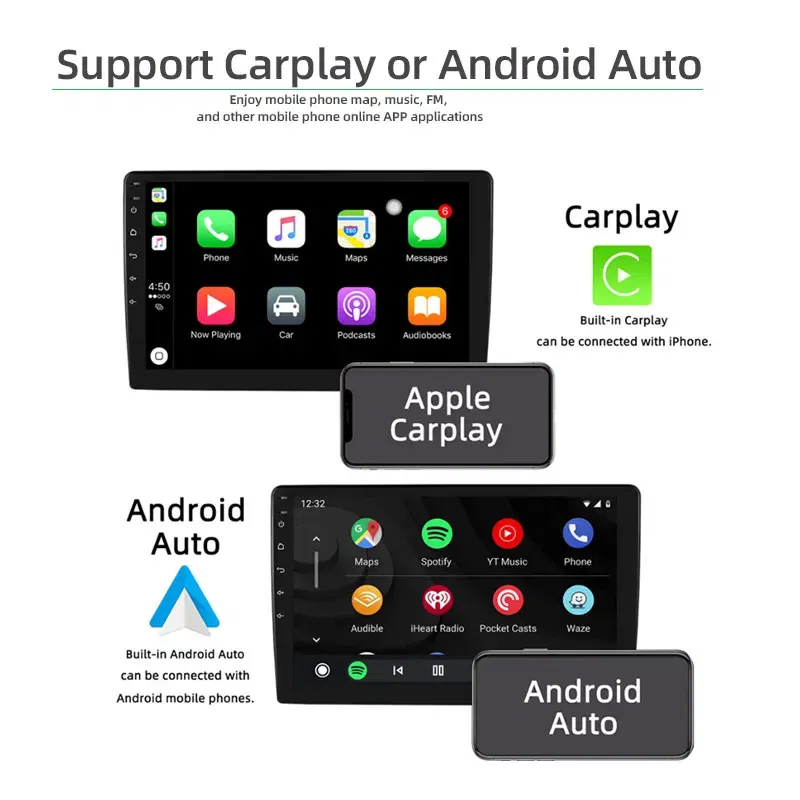 Color: Brown, Ships From: CHINA - Car radio with GPS Multimedia player with Android 12 7/9/10''2 Din Universal Stereo Carplay AUTO for Volkswagen, Nissan, Hyundai