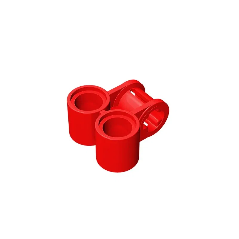 Color: Silver - Gobricks GDS-927 Technical, Axle and Pin Connector Perpendicular Double compatible with lego 32291 pieces of children's DIY