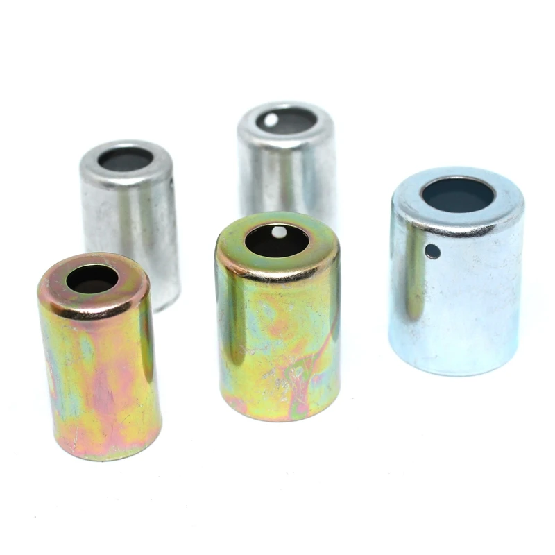 Color Name: Red - Air conditioning joint cover,fitting cover R12 5/16 3/8 1/2 5/8 iron cover.Air conditioning hose connector cover