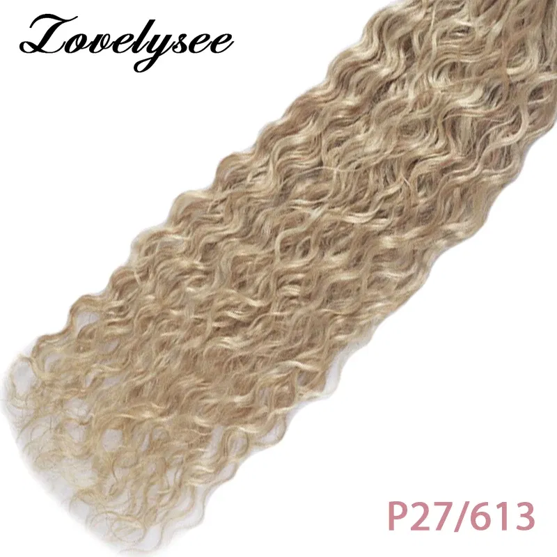 Color: P27/613 #, Length: 14 inches, Items per Package: 20 pcs - Water Wave Tape in Human Hair Extensions 2g/pcs Dark Brown Real Human Hair Adhesive Invisible Keratin Hair Extensions for Women