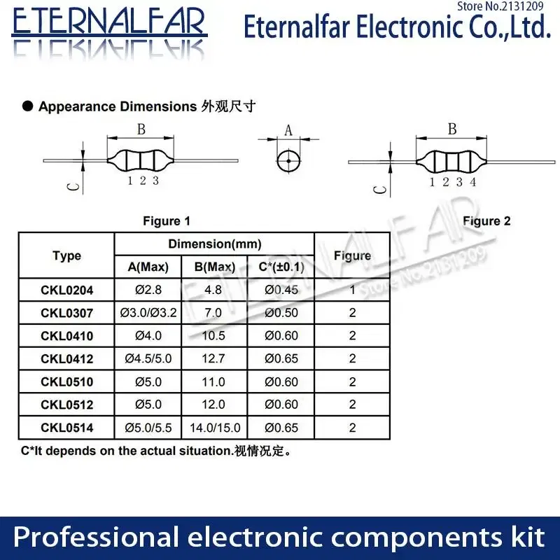 Volume: 12, Value of Resistance: 30R - 0307 1/4W 0410 1/2W 0510 1W Color Ring Inductors DIP Inductance 0.22uH 10mH 1 2.2UH 3.3 4.7UH 10 22 33UH 47 68 100 220 330 uH mH