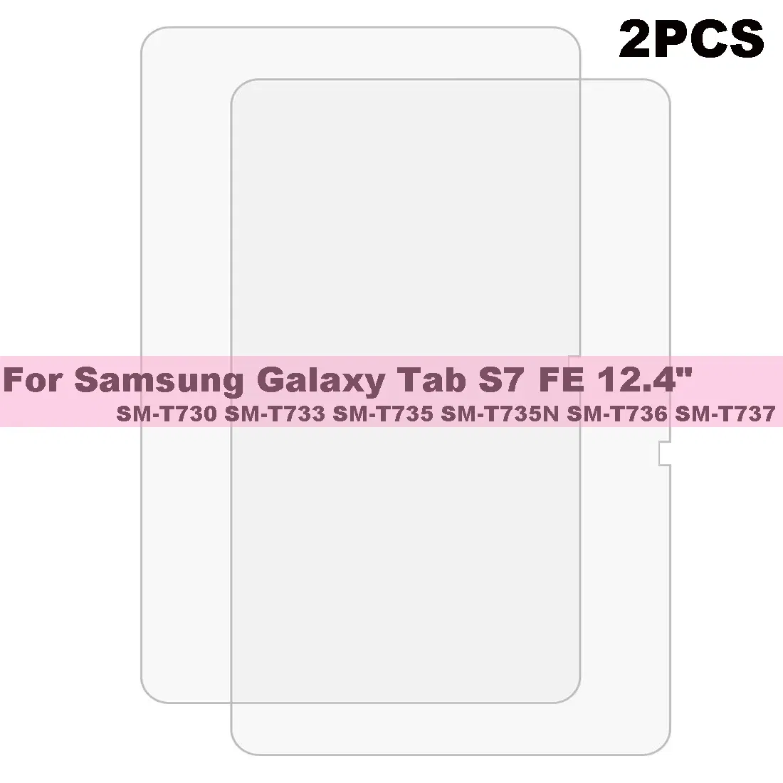 Color: Brown - 2PCS Screen Protector Tempered Glass For Samsung Galaxy Tab A7 T220 T500 A8 X200 A9 S6 S7 T870 S8 X700 S9 Lite FE Plus Gen Film