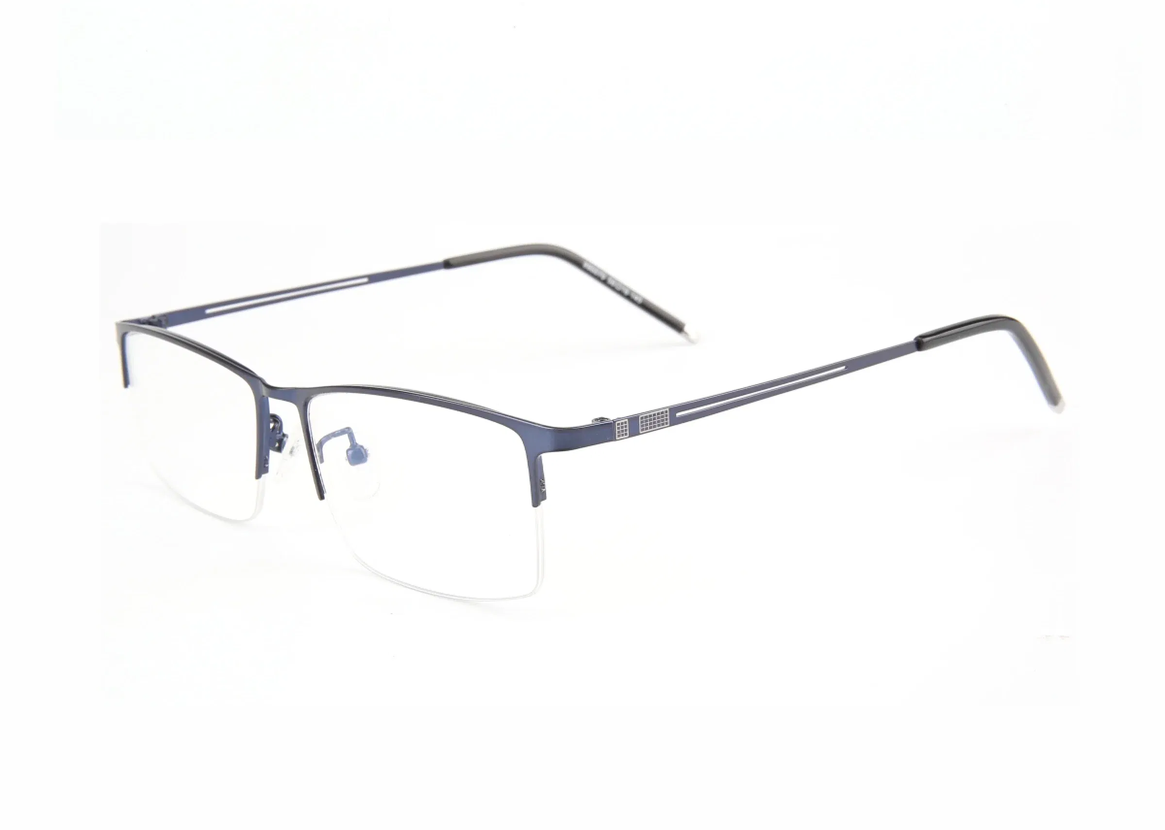 Frame Color: Red, Eye Prescription: +50 - Sun Photochromic Finished Myopia Glasses Women Men Metal Half Frame Chameleon Short-sight Eyewear0 -0.5 -0.75 -1.0 To -6.0