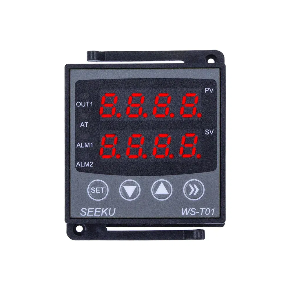 Size: Option 2 - RS485 MODBUS 6 alarm pattern controller T01 PT100 K type thermal couple 4-20mA 0-10V input 220VAC/24VDC Digital pid temperature