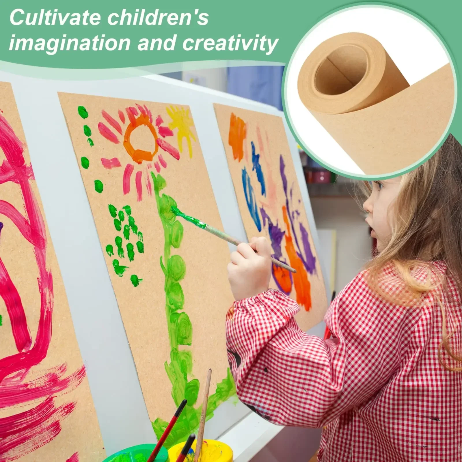 Color: PURPLE - Brown kraft Paper Rolls, Gift Wrapping, Wrapping Paper, Shipping, Bulletin Boards, Crafts, DIY Making