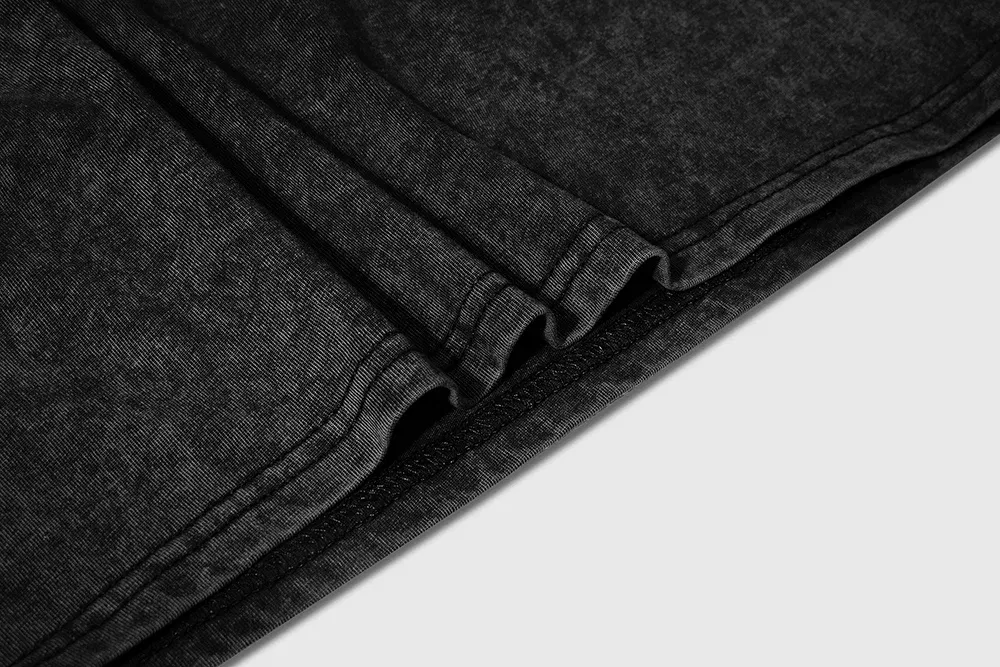 Color: army green, Size: S - Red Cherries Letter Printed Female T-shirt Fashion Summer Washed Clothing Casual Cotton Crop Top Retro Tee Shirts For Women