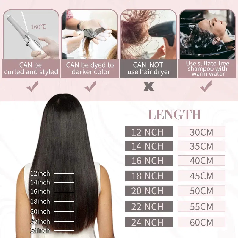 Color: Burg, Length: 16 inches, Weight Per Package: 120g/Set - [16 Colors] Ugeat Clip in Hair Extensions Human Hair 14-22" Double Weft Remy Hair Full Head Clip in Extensions for Woman 7Pcs
