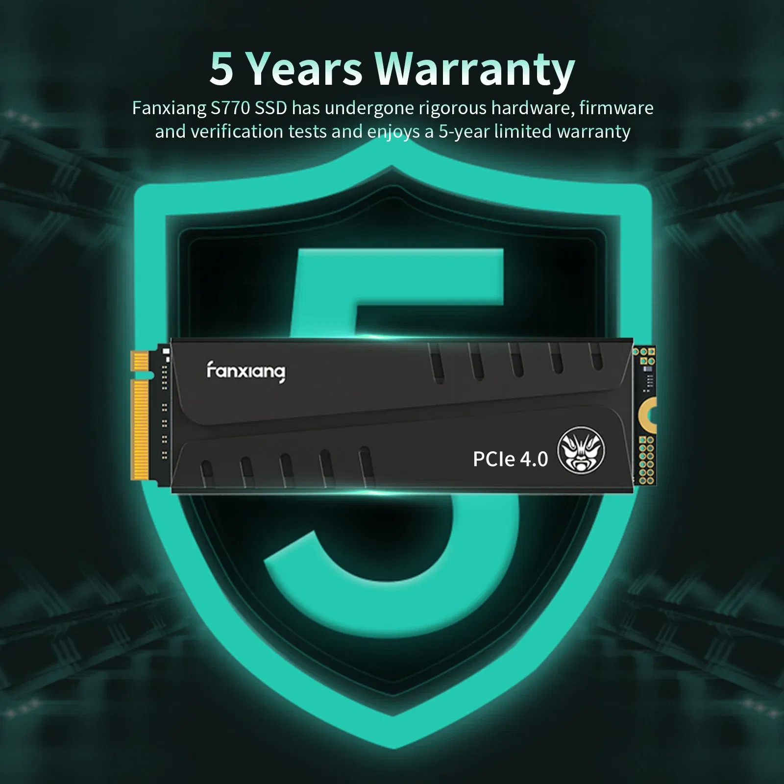 Color: WHITE, Ships From: CHINA - 2025 Fanxiang S660/S770/S880 SSD NVMe M2 PCIe4.0x4 1TB 2TB 4TB Internal Solid State Drive For PlayStation5/PS5 Desktop SSD Hard