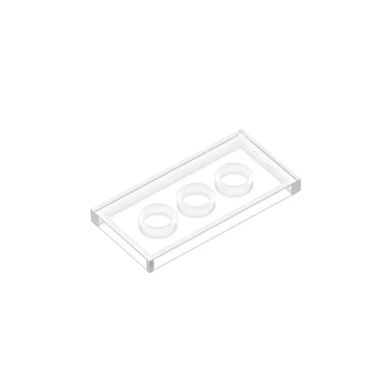 Color: Red - Gobricks GDS-614 Tile 2 x 4 compatible with lego 87079 pieces of children's DIY Educational Building Blocks Technical