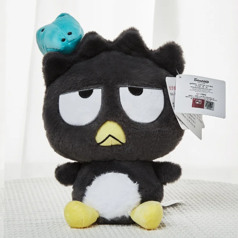 Color: Blue - 20-25cm Genuine Sanrio characters My Melody Kuromi Cinnamoroll Kt Cat Plush Toy Anime Stuffed Animals Christmas Birthday Gifts