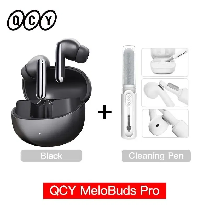 Color: WHITE, Ships From: CHINA - New! MeloBuds Pro ANC Bluetooth 5.3 Earphones Wireless 46dB Hybrid ANC Hi-Res LDAC Earbuds 6 Mic Headphones 34H in-Ear Detection